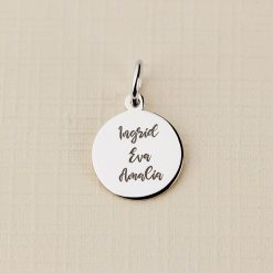 ELM Charm - Banut cu nume - Argint 925-ELEMENT for OPTIONS >> ELM-CHARM