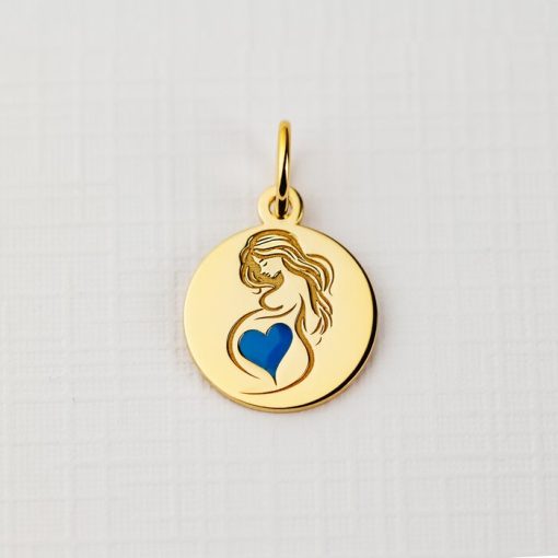 ELM Charm - Boy mama - Argint 925 placat cu Aur Galben 18K-ELEMENT for OPTIONS >> ELM-CHARM
