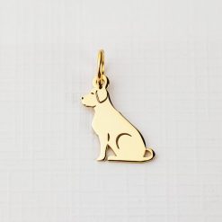 ELM Charm - Caine - Argint 925 placat cu Aur Galben 18K-ELEMENT for OPTIONS >> ELM-CHARM