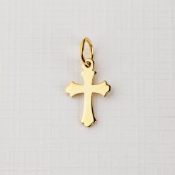 ELM Charm - Cruce - Argint 925 placat cu Aur Galben 18K-ELEMENT for OPTIONS >> ELM-CHARM