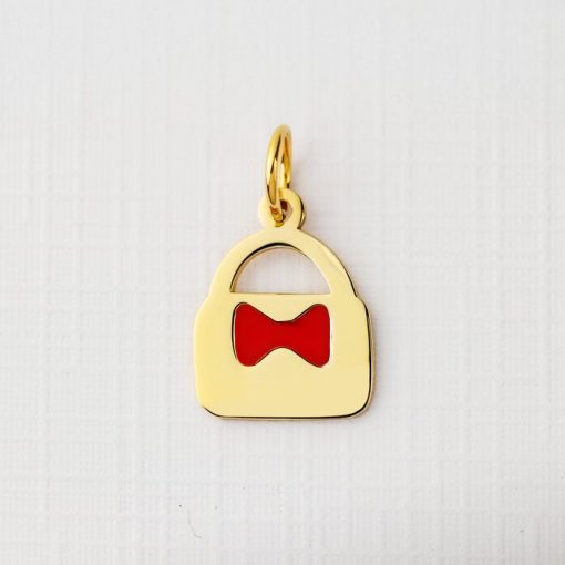ELM Charm - Gentuta - Argint 925 placat cu Aur Galben 18K-ELEMENT for OPTIONS >> ELM-CHARM
