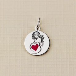 ELM Charm - Girl mama - Argint 925-ELEMENT for OPTIONS >> ELM-CHARM