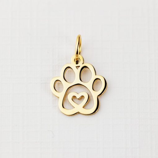 ELM Charm - Labuta - Argint 925 placat cu Aur Galben 18K-ELEMENT for OPTIONS >> ELM-CHARM