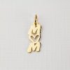 ELM Charm - Mom - Argint 925 placat cu Aur Galben 18K-ELEMENT for OPTIONS >> ELM-CHARM