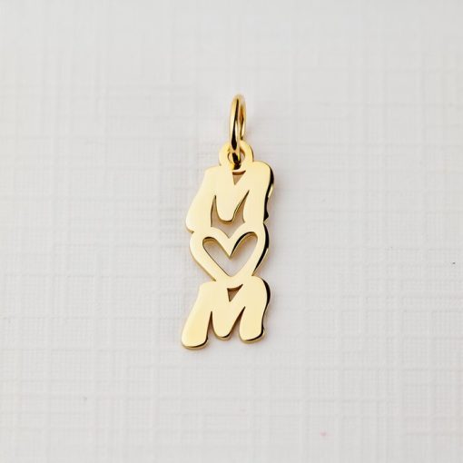 ELM Charm - Mom - Argint 925 placat cu Aur Galben 18K-ELEMENT for OPTIONS >> ELM-CHARM