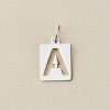 ELM Charm - Placuta cu initiala - Argint 925-ELEMENT for OPTIONS >> ELM-CHARM