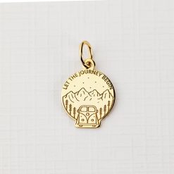 ELM Charm - Road trip - Argint 925 placat cu Aur Galben 18K-ELEMENT for OPTIONS >> ELM-CHARM