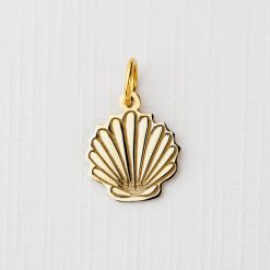ELM Charm - Scoica - Argint 925 placat cu Aur Galben 18K-ELEMENT for OPTIONS >> ELM-CHARM