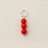 ELM Charm - Sirag 3 Coral fatetat - Argint 925-ELEMENT for OPTIONS >> ELM-CHARM