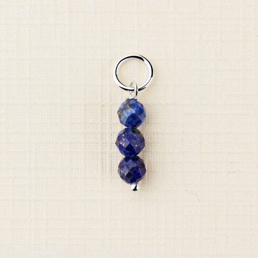 ELM Charm - Sirag 3 Lapis fatetat - Argint 925-ELEMENT for OPTIONS >> ELM-CHARM