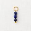 ELM Charm - Sirag 3 Lapis fatetat - Argint 925 placat cu Aur Galben 18K-ELEMENT for OPTIONS >> ELM-CHARM
