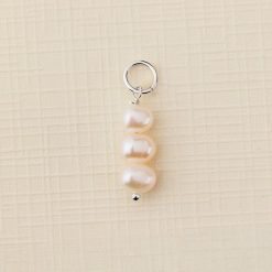 ELM Charm - Sirag trei perle - Argint 925-ELEMENT for OPTIONS >> ELM-CHARM