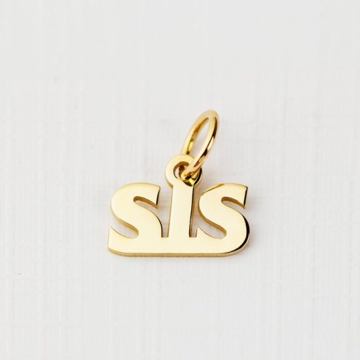 ELM Charm - Sis - Argint 925 placat cu Aur Galben 18K-ELEMENT for OPTIONS >> ELM-CHARM