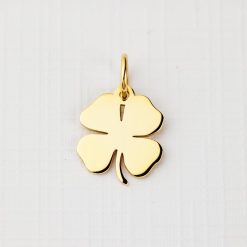 ELM Charm - Trifoi - Argint 925 placat cu Aur Galben 18K-ELEMENT for OPTIONS >> ELM-CHARM