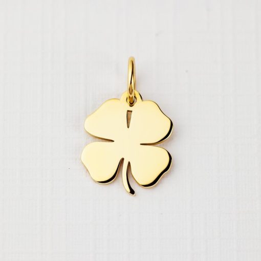 ELM Charm - Trifoi - Argint 925 placat cu Aur Galben 18K-ELEMENT for OPTIONS >> ELM-CHARM