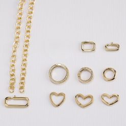 ELM-Round – Lănțișor bază ROLO – Argint placat cu Aur Galben 18K-ELEMENT >> Creeaza bijuteria ta ELEMENT >> Noutati