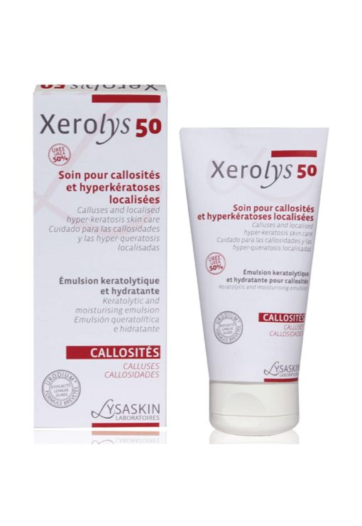 Emulsie keratolitica si hidratanta  Xerolys 50 pentru calozitati si hipercheratoze localizate - 40 ml-FEMEI/INGRIJIRE COSMETICA/Ingrijire corp-INGRIJIRE COSMETICA/Ingrijire corp