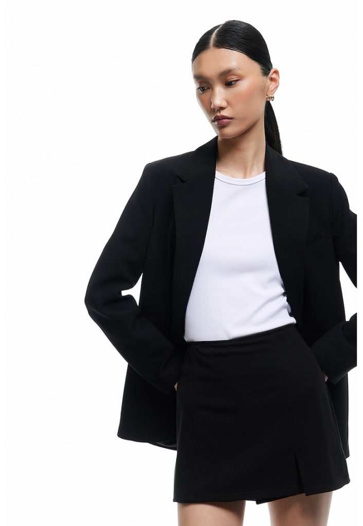 Fusta-pantalon mini din neopren-FEMEI/IMBRACAMINTE/Pantaloni si colanti-IMBRACAMINTE/Pantaloni si colanti