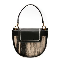 Geanta EPICA alb-negru