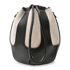 Geanta EPICA alb-negru