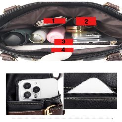 Geanta dama Amora GT1878 model negru 5