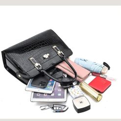 Negru-Femei-Genti dama