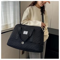 Negru-Femei-Genti de calatorie / sport 