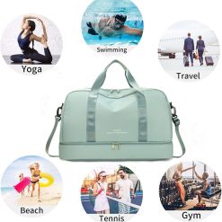 Verde-Femei-Genti de calatorie / sport 