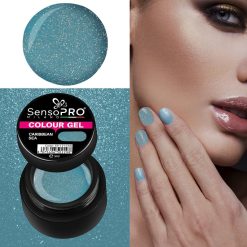 Gel UV Colorat Caribbean Sea 5ml SensoPRO Milano 2