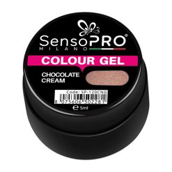 Gel UV Colorat Chocolate Cream 5ml SensoPRO Milano 1