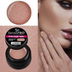 Gel UV Colorat Chocolate Cream 5ml SensoPRO Milano 2