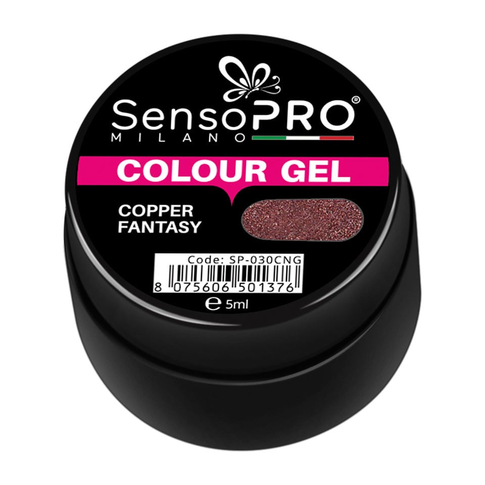 SensoPRO Milano-Geluri UV > Geluri UV Colorate cu Sclipici