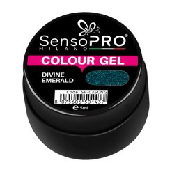Gel UV Colorat Divine Emerald 5ml SensoPRO Milano 1