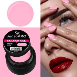 Gel UV Colorat French Rose 5ml SensoPRO Milano 3
