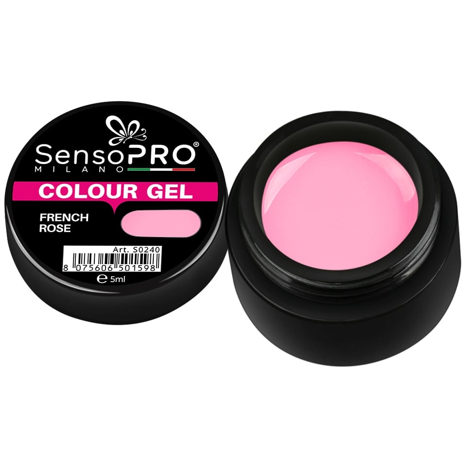 Gel UV Colorat French Rose 5ml