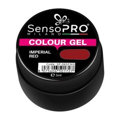 Gel UV Colorat Imperial Red 5ml SensoPRO Milano 1