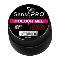 Gel UV Colorat Magic Red 5ml SensoPRO Milano 1