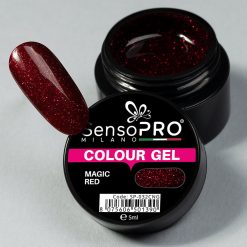 Gel UV Colorat Magic Red 5ml SensoPRO Milano 2