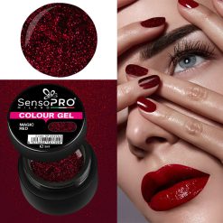 Gel UV Colorat Magic Red 5ml SensoPRO Milano 3