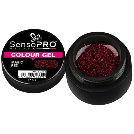 Gel UV Colorat Magic Red 5ml