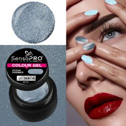 Gel UV Colorat Ocean Shimmer 5ml SensoPRO Milano 3