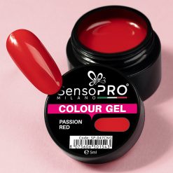 Gel UV Colorat Passion Red 5ml SensoPRO Milano 2