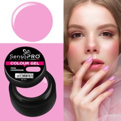 Gel UV Colorat Pink Champagne 5ml SensoPRO Milano 2