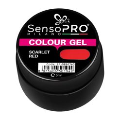 Gel UV Colorat Scarlet Red 5ml SensoPRO Milano 1