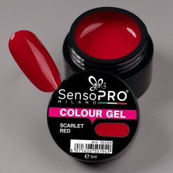 Gel UV Colorat Scarlet Red 5ml SensoPRO Milano 3