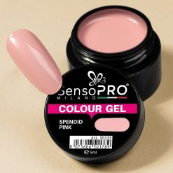 Gel UV Colorat Spendid Pink 5ml SensoPRO Milano 3