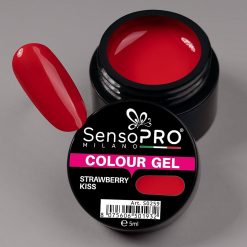 Gel UV Colorat Strawberry Kiss 5ml SensoPRO Milano 3