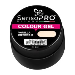 Gel UV Colorat Vanilla Icecream 5ml SensoPRO Milano 1