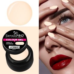 Gel UV Colorat Vanilla Icecream 5ml SensoPRO Milano 2