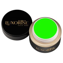 Gel UV Constructie Unghii RevoFlex Neon LUXORISE 15ml Green 1